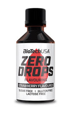 Zero Drops, Strawberry - 50 ml. - Sense42 Beauty and Health