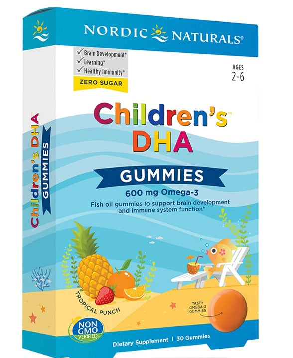 Children's DHA Gummies, 600mg - 30 gummies - Sense42 Beauty and Health