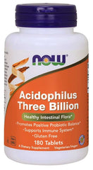 Acidophilus Three Billion - 180 tablets - Sense42 Beauty and Health