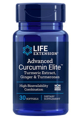 Advanced Curcumin Elite Turmeric Extract, Ginger & Turmerones - 30 softgels - Sense42 Beauty and Health