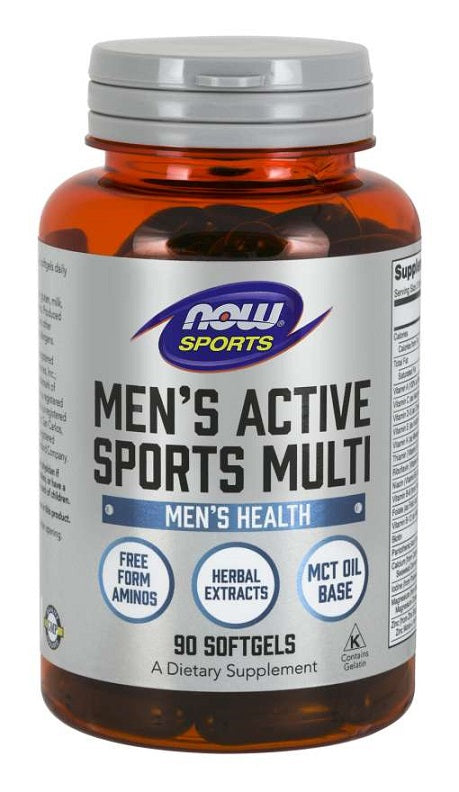 Men's Active Sports Multi - 90 softgels - Sense42 Beauty and Health