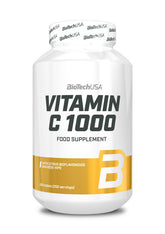 BioTechUSA Vitamin C 1000 - 250 tablets - Sense42 Beauty and Health