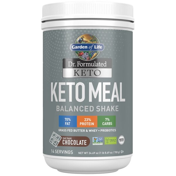 Dr. Formulated Keto Meal, Chocolate - 700g - Sense42 Beauty and Health
