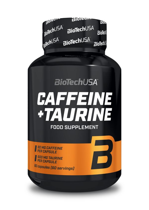Caffeine & Taurine - 60 caps - Sense42 Beauty and Health