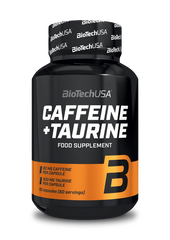 Caffeine & Taurine - 60 caps - Sense42 Beauty and Health
