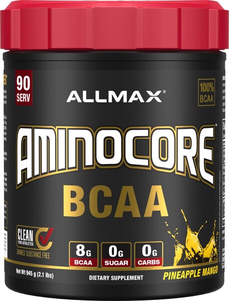 Aminocore BCAA, Pineapple Mango - 945g - Sense42 Beauty and Health