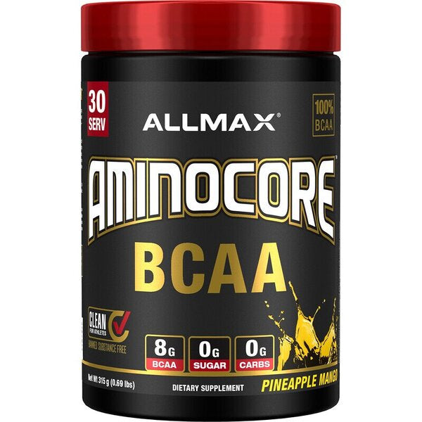 Aminocore BCAA, Pineapple Mango - 315g - Sense42 Beauty and Health