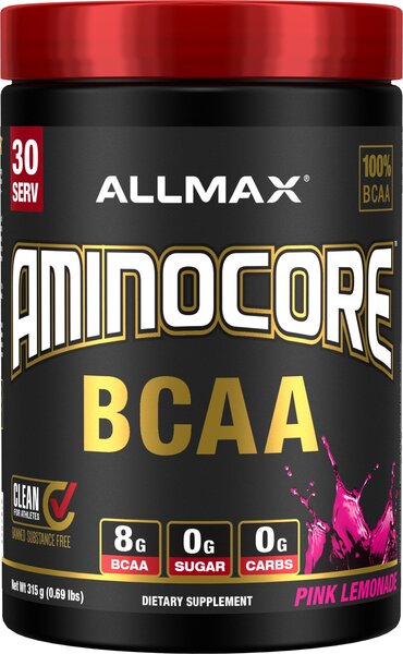 Aminocore BCAA, Pink Lemonade - 315g - Sense42 Beauty and Health