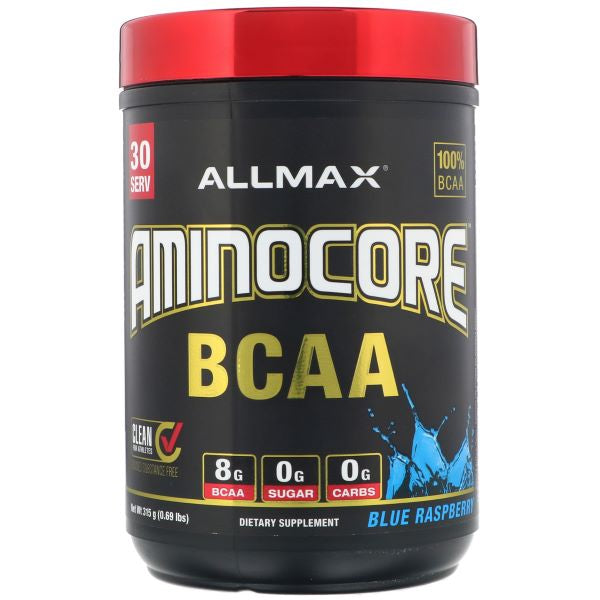 Aminocore BCAA, Blue Raspberry - 315g - Sense42 Beauty and Health
