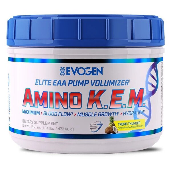 Amino K.E.M. EAA, Tropical Thunder - 464g - Sense42 Beauty and Health