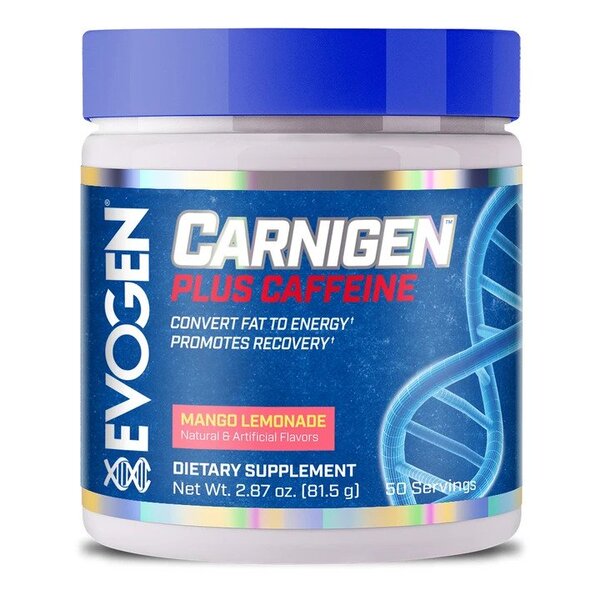 Carnigen Plus Caffeine, Mango Lemonade - 81g - Sense42 Beauty and Health