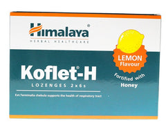 Koflet-H, Lemon - 12 lozenges - Sense42 Beauty and Health
