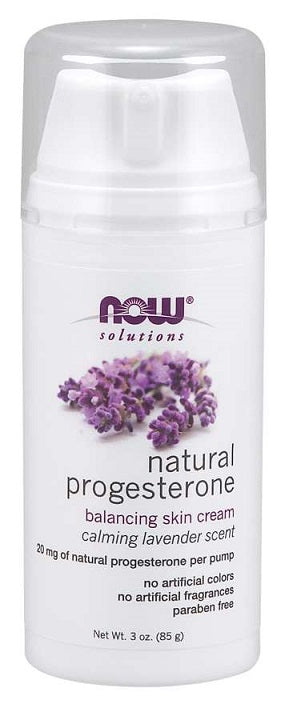 Natural Progesterone Balancing Skin Cream with Lavender - 85g - Sense42 Beauty and Health
