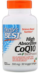 High Absorption CoQ10 with BioPerine, 300mg - 90 veggie softgels - Sense42 Beauty and Health