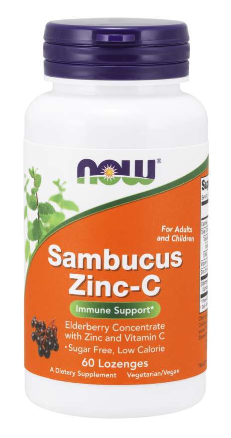 Sambucus Zinc-C - 60 lozenges - Sense42 Beauty and Health