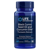 Black Cumin Seed Oil and Curcumin Elite Turmeric Extract - 60 softgels - Sense42 Beauty and Health