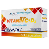 Allnutrition Vitamin C 1000 + D3 - 30 caps - Sense42 Beauty and Health