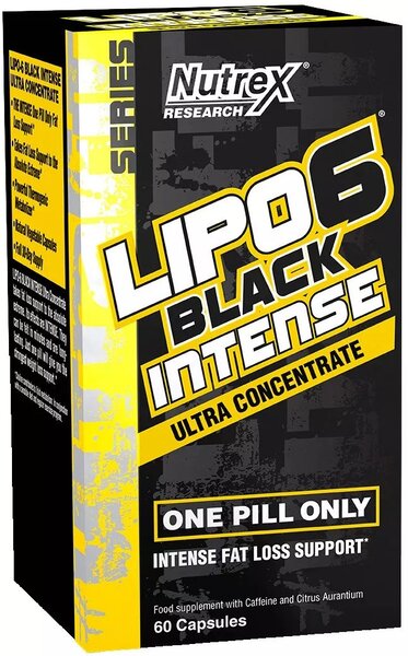 Lipo-6 Black Intense Ultra Concentrate - 60 caps - Sense42 Beauty and Health