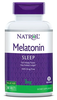 Melatonin, 3mg - 240 tabs - Sense42 Beauty and Health