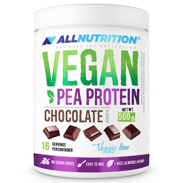Vegan Pea Protein, Chocolate - 500g - Sense42 Beauty and Health