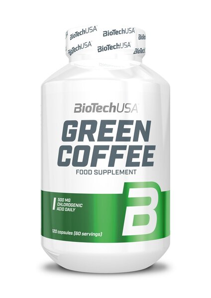 BioTechUSA Green Coffee - 120 caps - Sense42 Beauty and Health