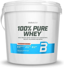 100% Pure Whey, Strawberry - 4000g - Sense42 Beauty and Health