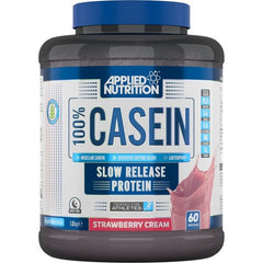 100% Casein Protein, Strawberry Cream (EAN 634158679872) - 1800g - Sense42 Beauty and Health