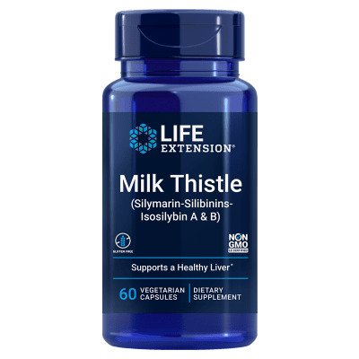 Milk Thistle, Silymarin-Silibinins-Isosilybin A & B - 60 vcaps - Sense42 Beauty and Health