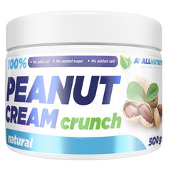 100% Peanut Cream, Crunch - 500g - Sense42 Beauty and Health