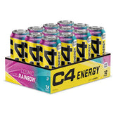 C4 Explosive Energy Drink, Cosmic Rainbow - 12 x 500 ml. - Sense42 Beauty and Health
