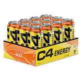 C4 Explosive Energy Drink, Orange Slice - 12 x 500 ml. - Sense42 Beauty and Health