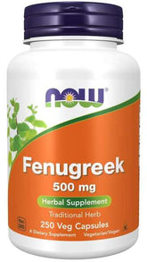 Fenugreek, 500mg - 250 vcaps - Sense42 Beauty and Health
