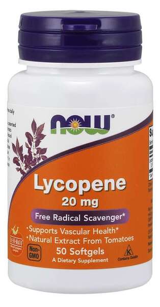 Lycopene, 20mg - 50 softgels - Sense42 Beauty and Health