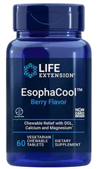 EsophaCool, Berry (EAN 737870203360) - 60 vegetarian chewable tabs - Sense42 Beauty and Health