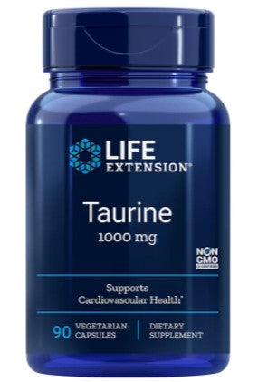 Taurine, 1000mg - 90 vcaps - Sense42 Beauty and Health