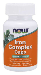 Iron Complex Caps - 100 vcaps - Sense42 Beauty and Health