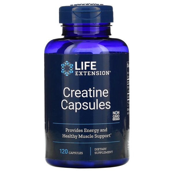 Creatine Capsules - 120 caps - Sense42 Beauty and Health