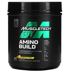Amino Build, Tropical Twist (EAN 631656715804) - 614g - Sense42 Beauty and Health