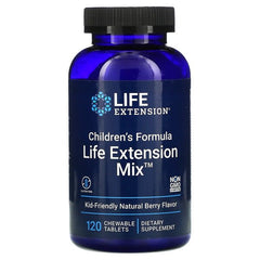 Children's Formula Life Extension Mix, Natural Berry - 120 chewable tabs - Sense42 Beauty and Health