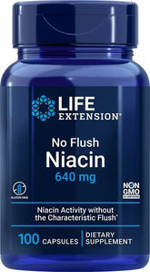 No Flush Niacin - 100 caps - Sense42 Beauty and Health