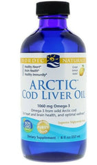 Nordic Naturals Arctic Cod Liver Oil, 1060mg Lemon - 237 ml. - Sense42 Beauty and Health