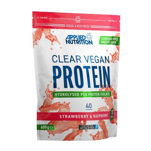Clear Vegan Protein, Strawberry & Raspberry - 600g - Sense42 Beauty and Health