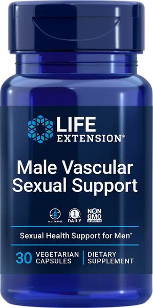 Male Vascular Sexual Support - 30 vcaps - Sense42 Beauty and Health
