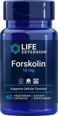 Forskolin, 10mg - 60 vcaps - Sense42 Beauty and Health