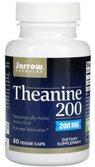 Theanine, 200mg - 60 vcaps - Sense42 Beauty and Health