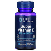 Super Vitamin E, 268mg - 90 softgels - Sense42 Beauty and Health