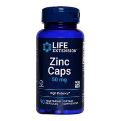 Zinc Caps, 50mg - 90 vcaps - Sense42 Beauty and Health