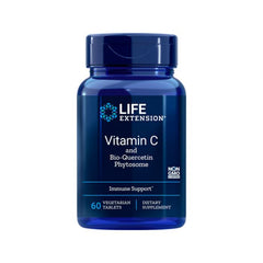 Vitamin C and Bio-Quercetin Phytosome - 60 vegetarian tabs - Sense42 Beauty and Health