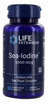 Sea Iodine, 1000mcg - 60 vcaps - Sense42 Beauty and Health