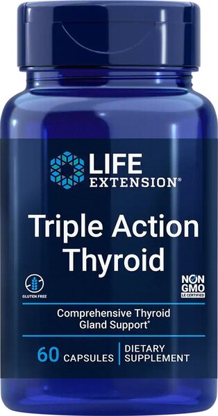 Triple Action Thyroid - 60 caps - Sense42 Beauty and Health